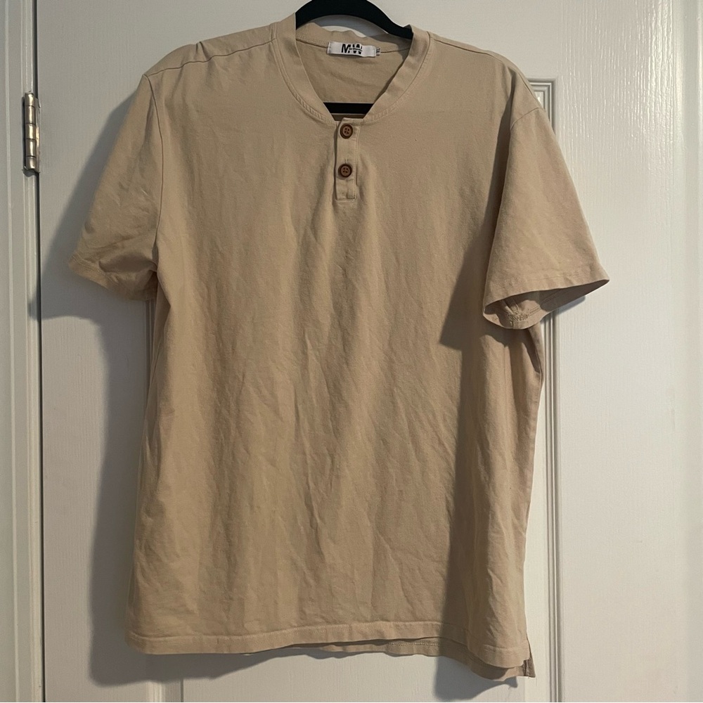 Tan Short Sleeve Tee